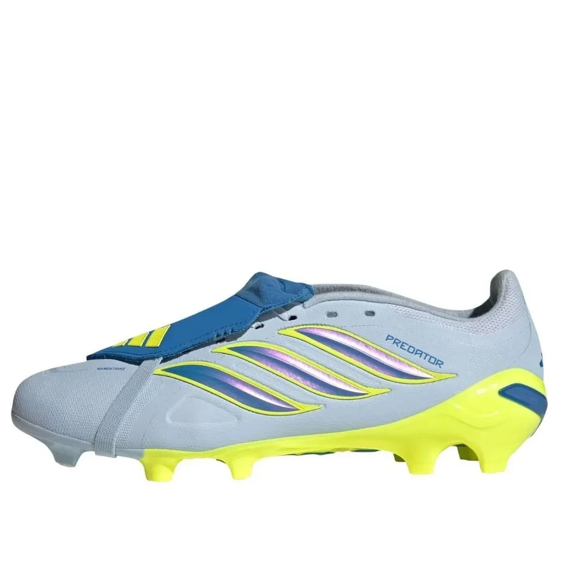 Футболка Adidas Predator League Fold-Over Tongue FG 'Crystal Sky Ray Blue Solar Yellow'