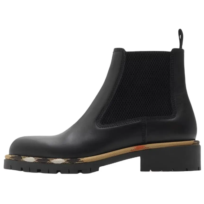 Burberry Ботинки Short Chelsea Boots 3.5cm Women's Black