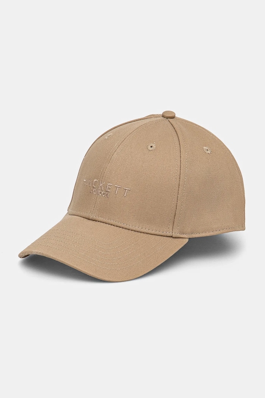 

Хлопковая кепка с козырьком Hackett London, бежевый