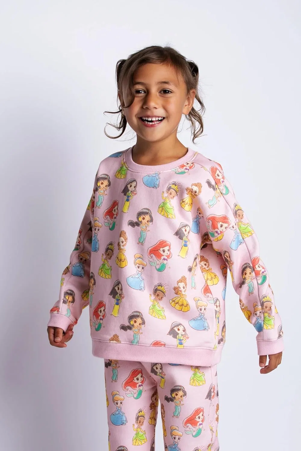 Спортивный костюм для детей organic cotton, monica + andy, Disney Princess Characters — фото 2