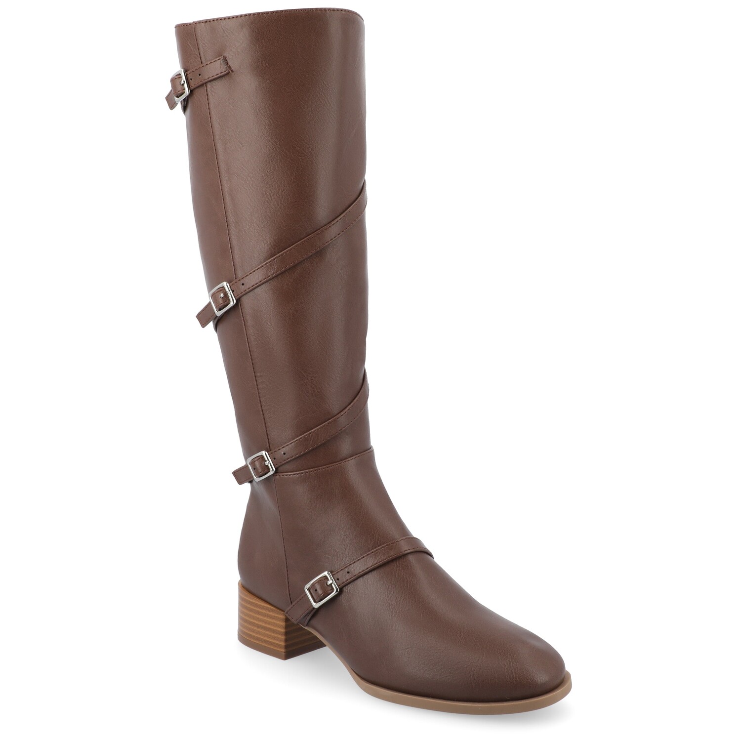 Женские ботинки Elettra из пеноматериала Journee Collection Tru Comfort, коричневый