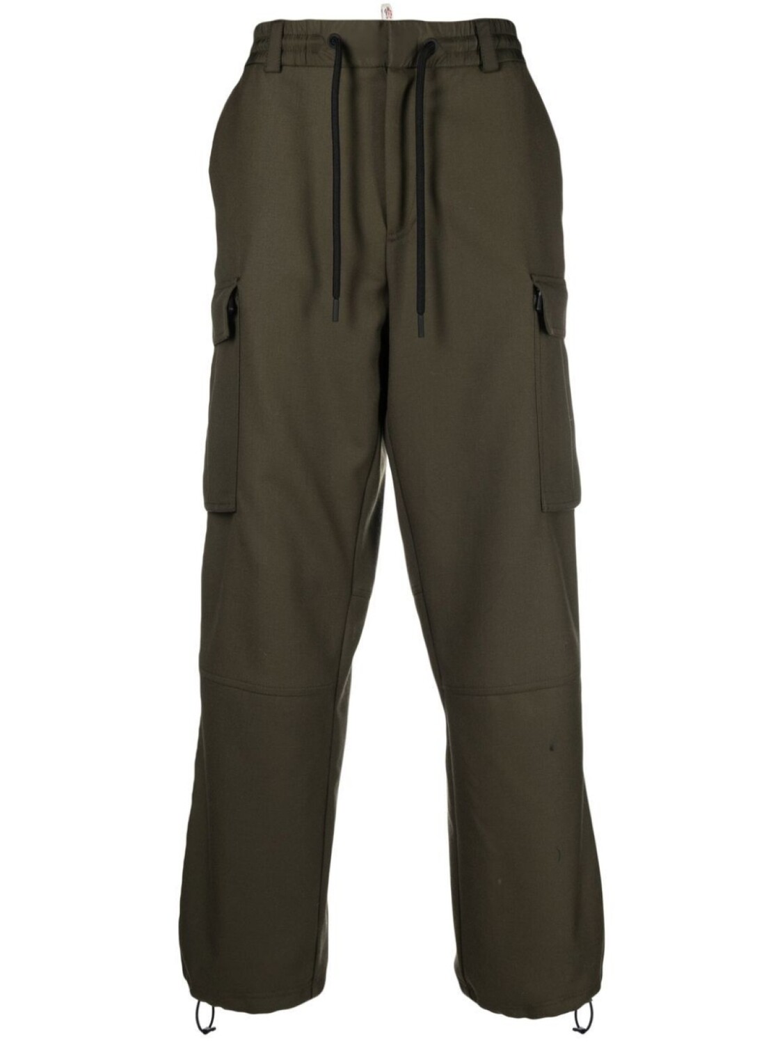 

Moncler Grenoble брюки с кулиской, зеленый