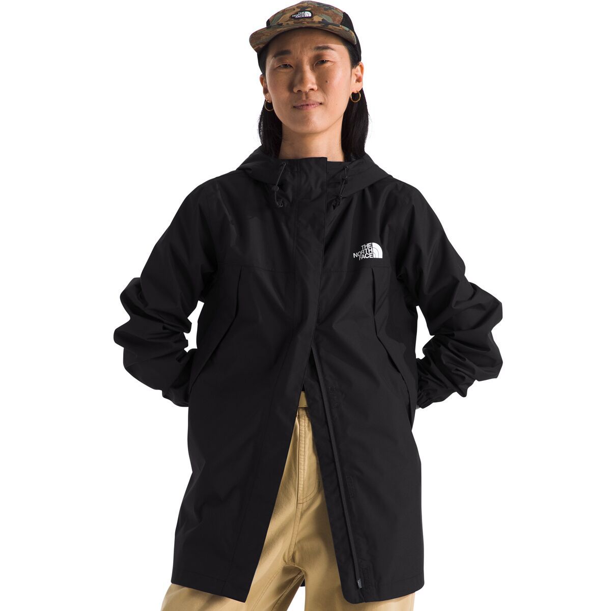 

Антора дождевой парка The North Face, черный