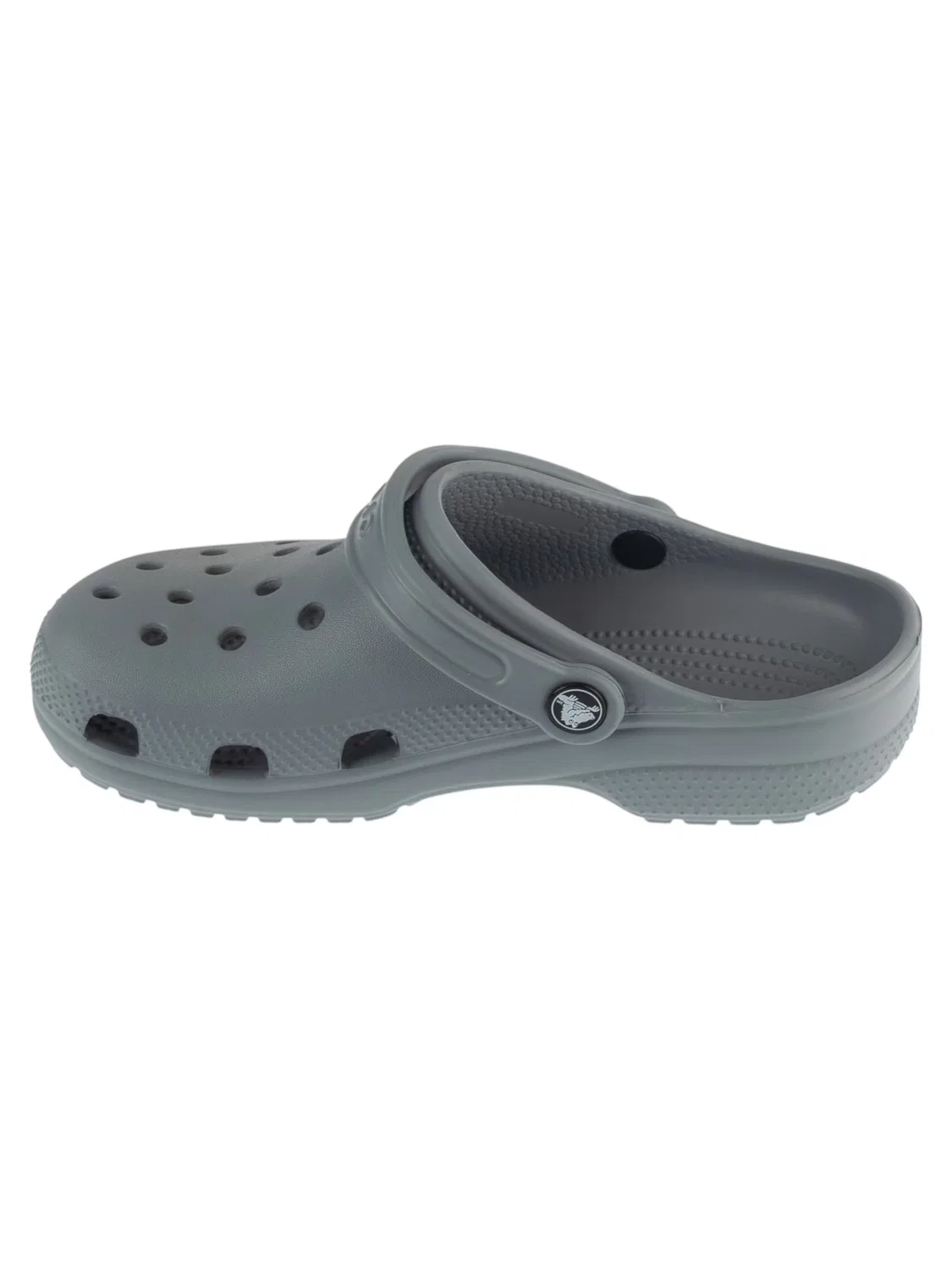 Детские сандалии Crocs Classic Clog Kids серого цвета — фото 2