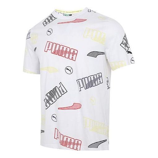 

Футболка solid regular fit t-shirt 'white' Puma, белый