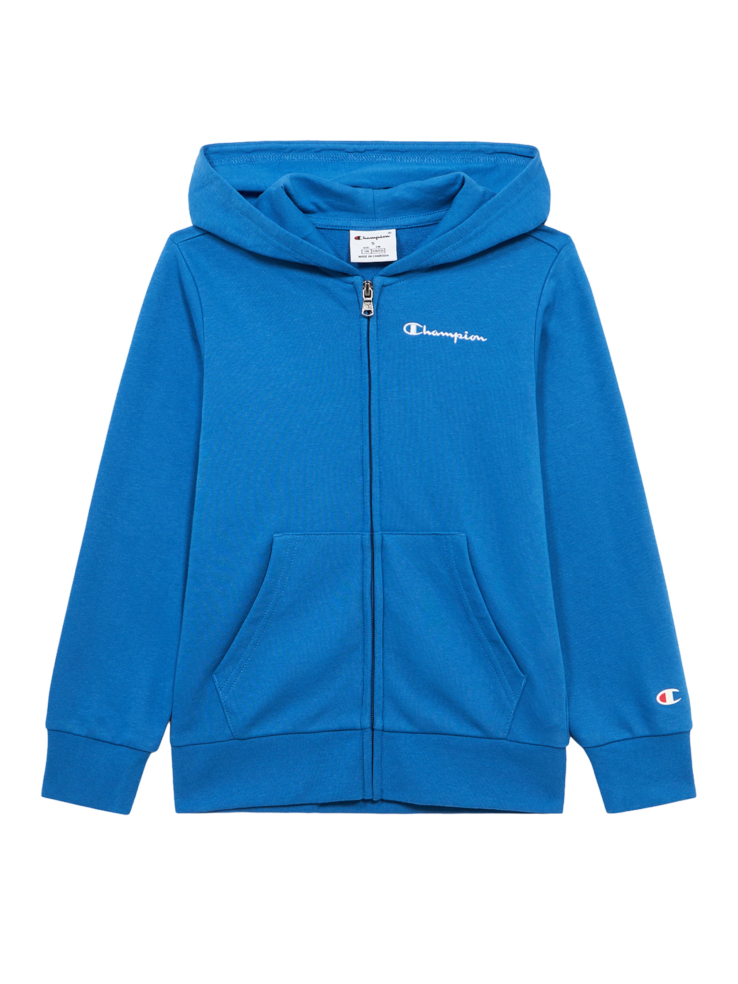 

Champion Authentic Athletic Apparel Худи на молнии в синем цвете