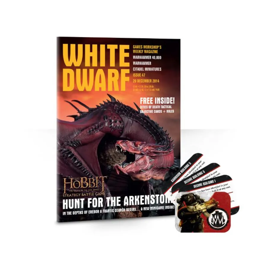 

№ 47 «Охота на Аркенстон, карты и правила тактических задач «Города смерти»», White Dwarf Weekly - 2014 (#1-#48)