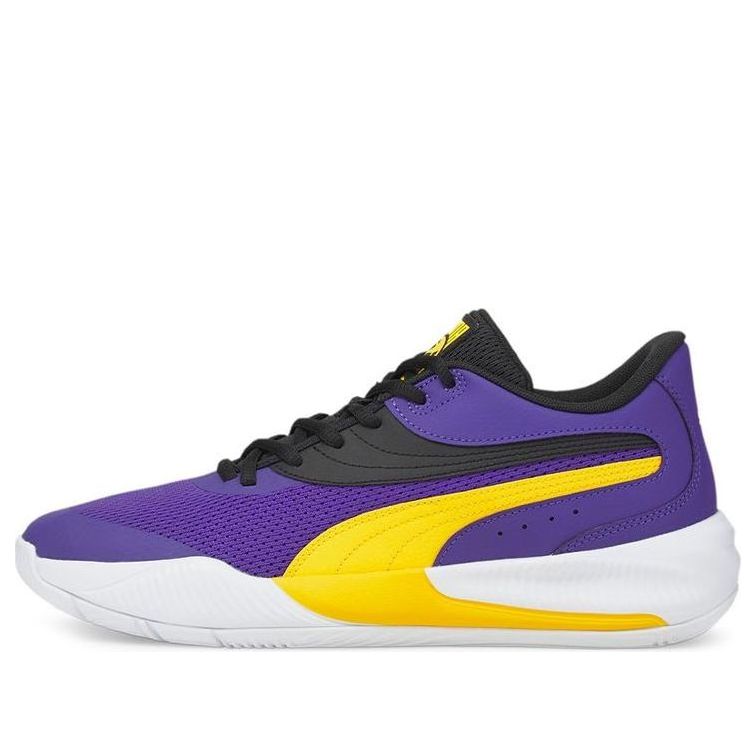 

Кроссовки PUMA Triple Basketball 'Prism Violet Spectra Yellow', фиолетовый