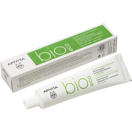 

Зубная паста Natural Dental Care Bio-Eco Natural Protection с фенхелем и прополисом 75 мл Apivita