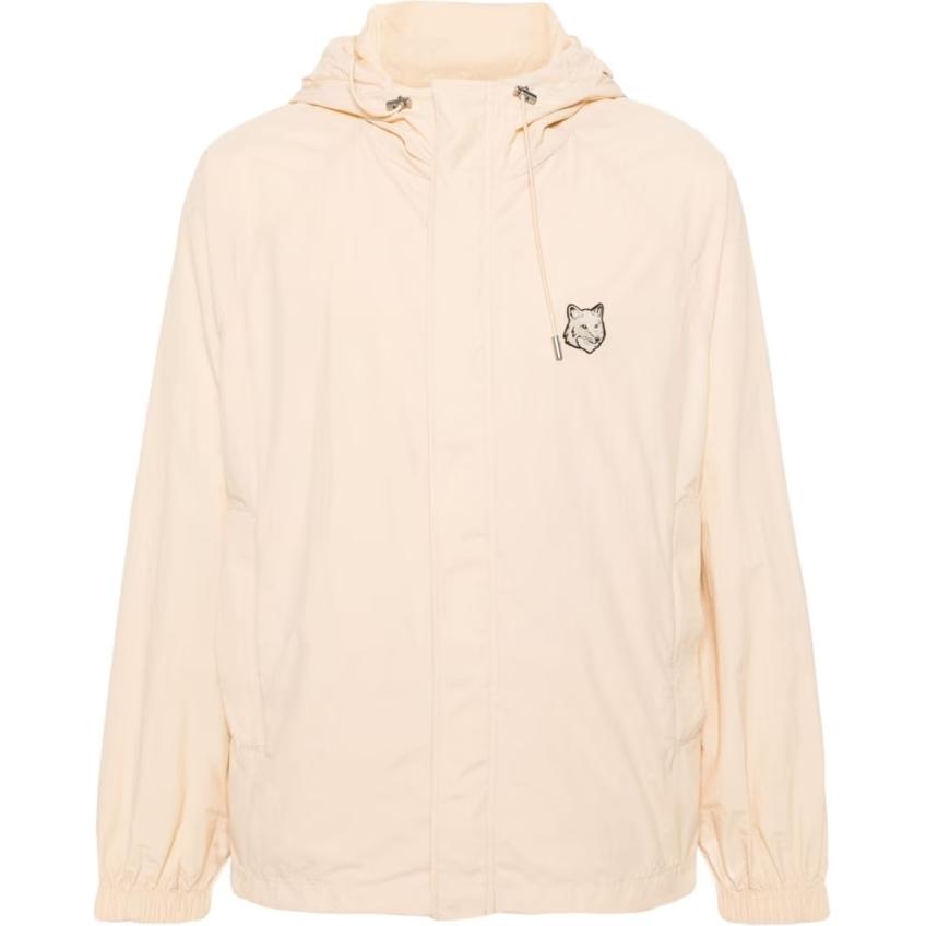 

Maison Kitsune Утепленная ветровка Maison Kitsuné Chillax с капюшоном, Beige