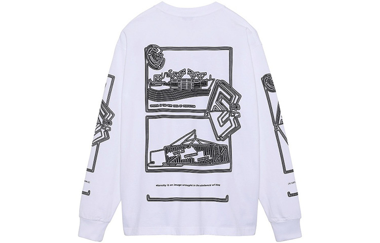 

Футболка с длинным рукавом Cav Empt, белая