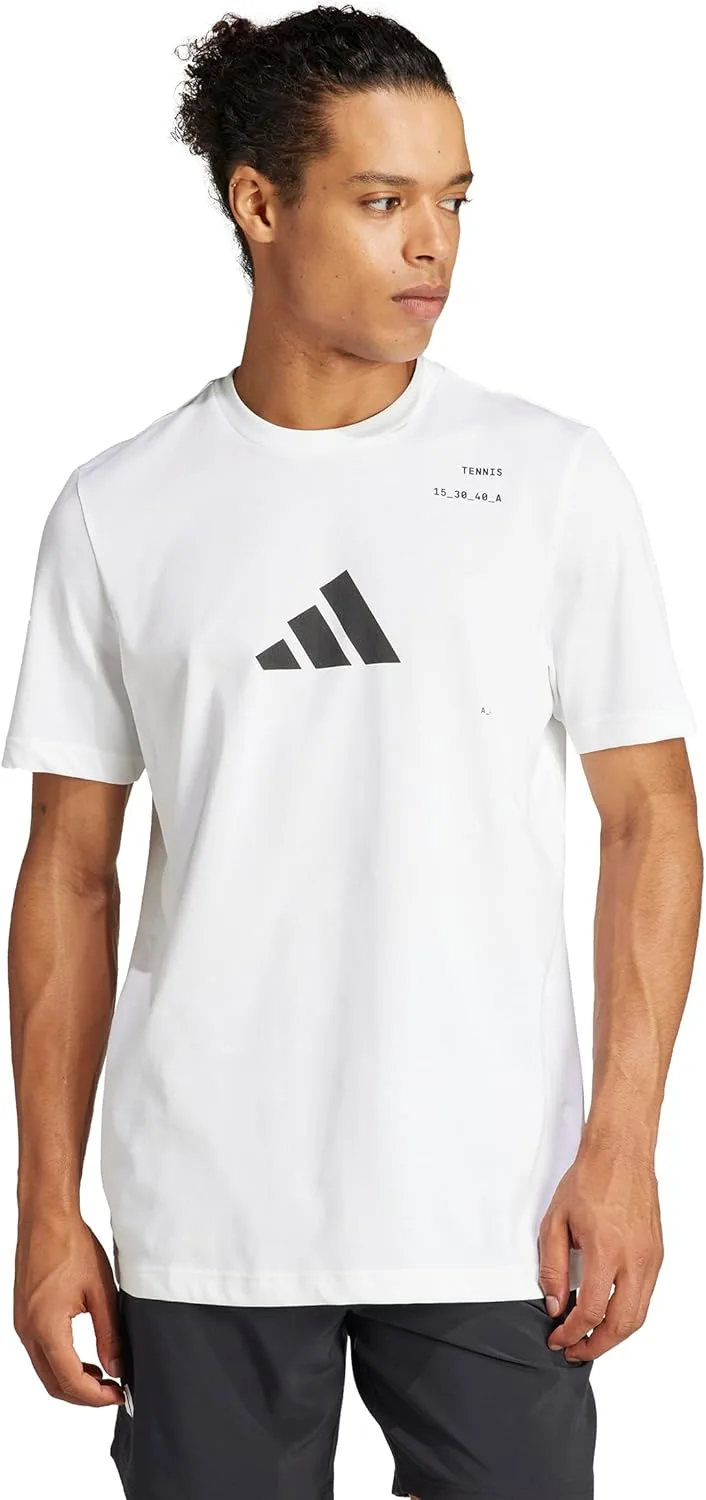 Футболка adidas Men's Tennis Category Graphic — фото 2