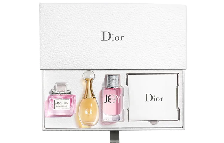 DIOR Realme/Floral Sweetheart/Joy Delight набор пробников духов, цветочная парфюмерная семья Eau De Parfum EDP, Perfume Three-Piece Set Box
