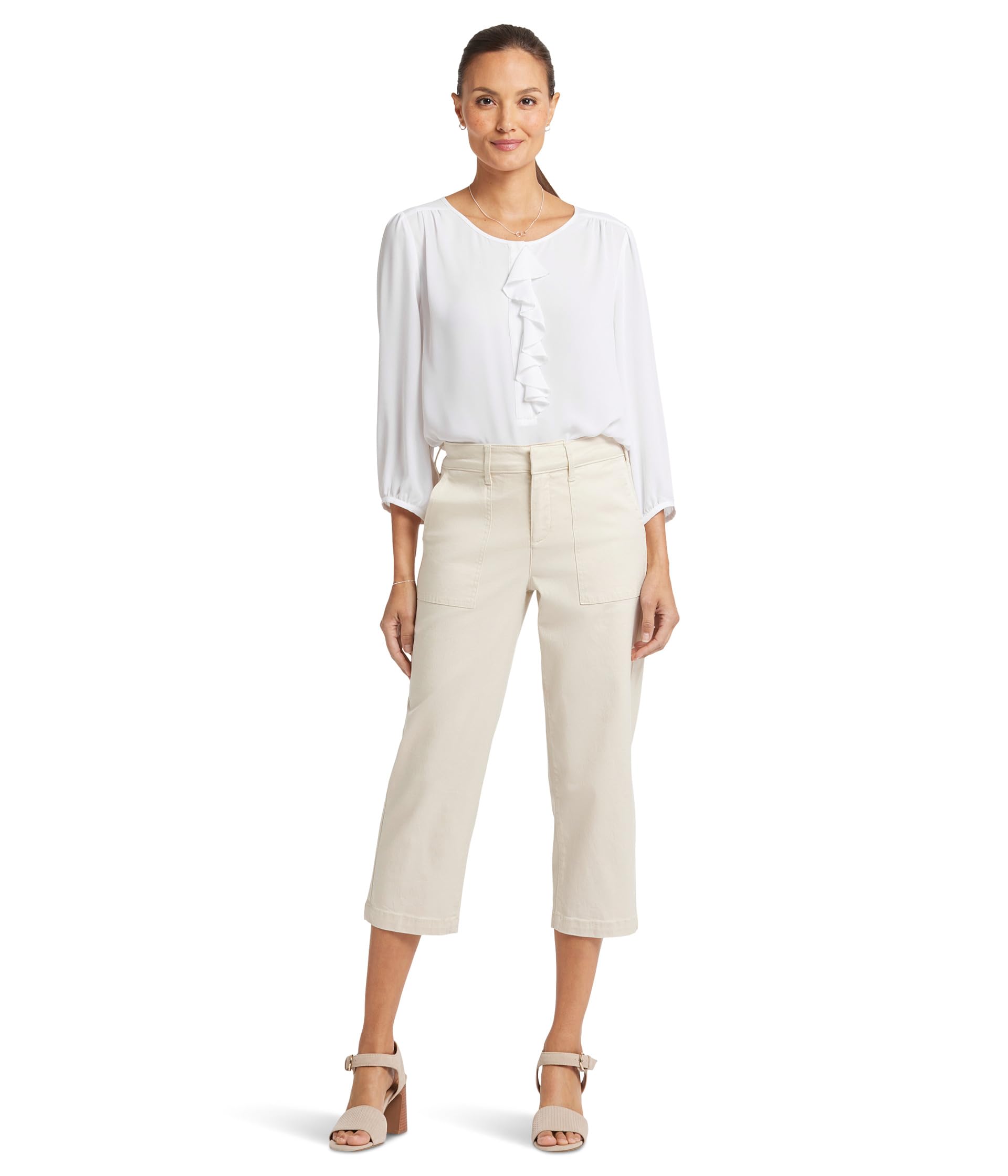 

Брюки NYDJ Petite Utility Pants, White Creek