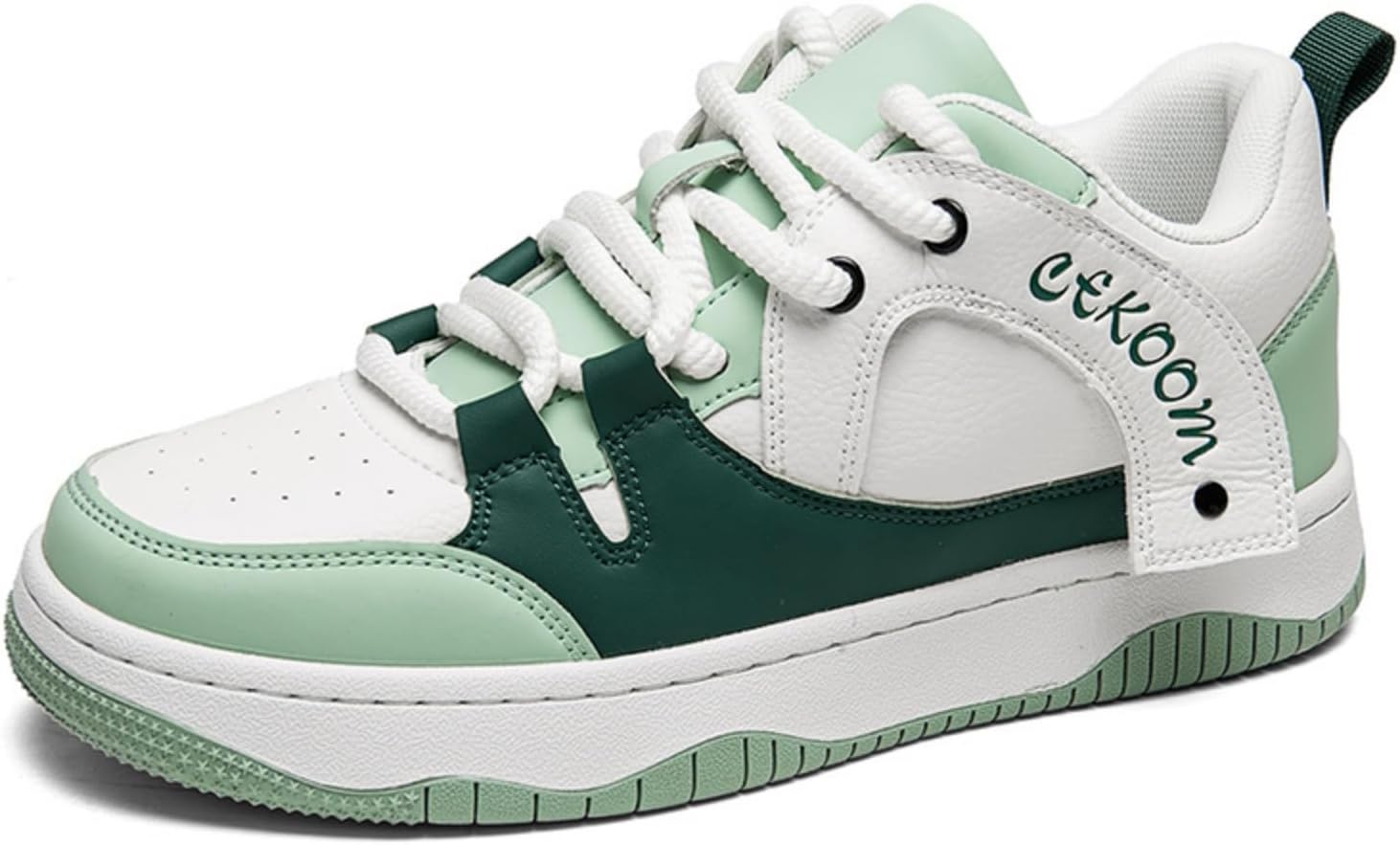 

Мужские кроссовки для повседневной носки, стильная обувь на каждый день - модно для активного отдыха, досуга и ежедневных поездок Khwfjas, зеленый