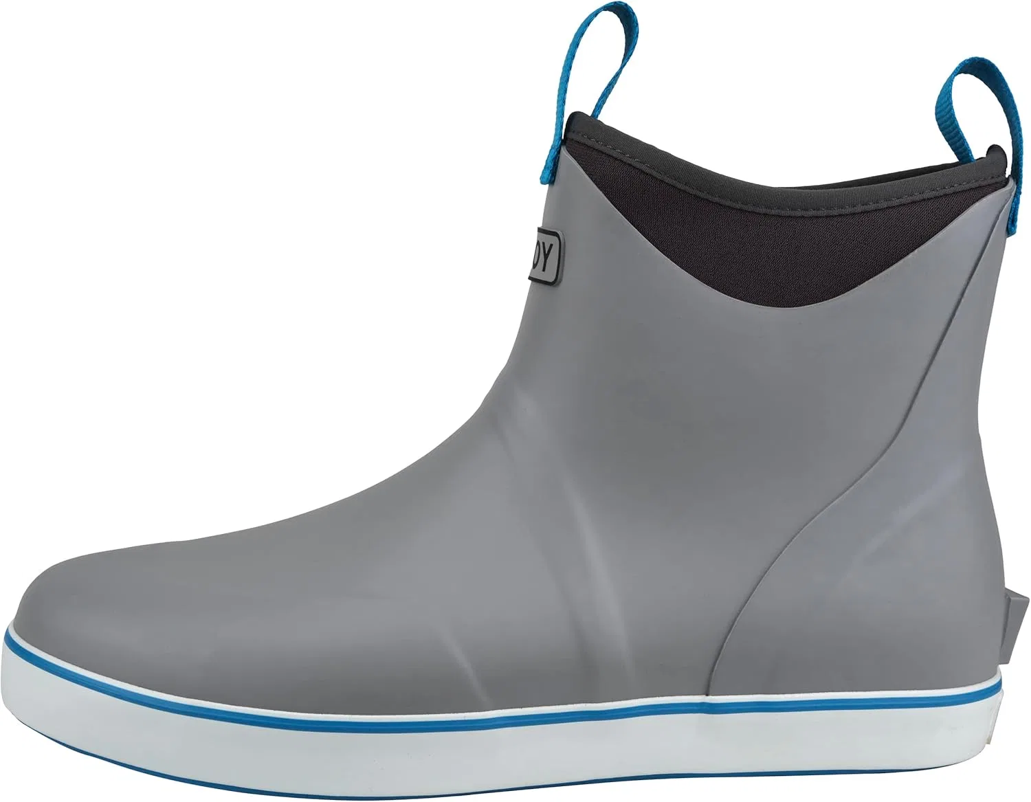 Мужские палубные ботинки Buoy Boots Deck Boots - короткие мужские дождевые ботинки, Gray — фото 3