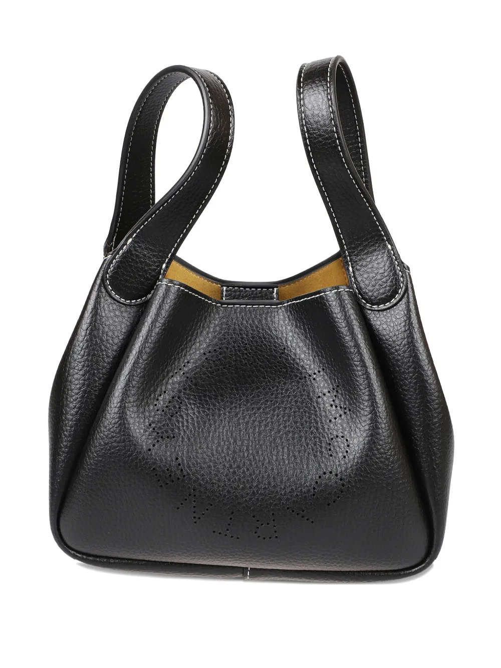 

Сумка через плечо с перфорированным логотипом STELLA MCCARTNEY, черный