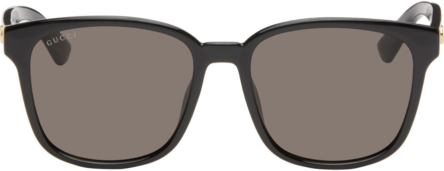 

Солнцезащитные очки Lines Thin Square из ацетата Gucci