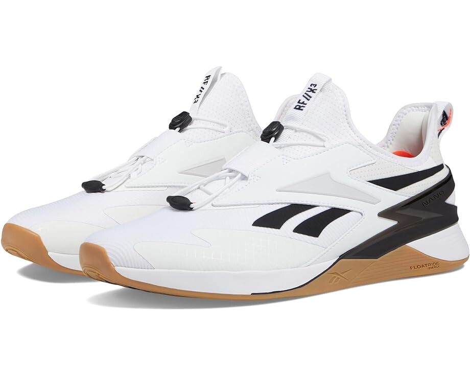 

Кроссовки Reebok Nano X3 Froning, цвет White/Black/Gum