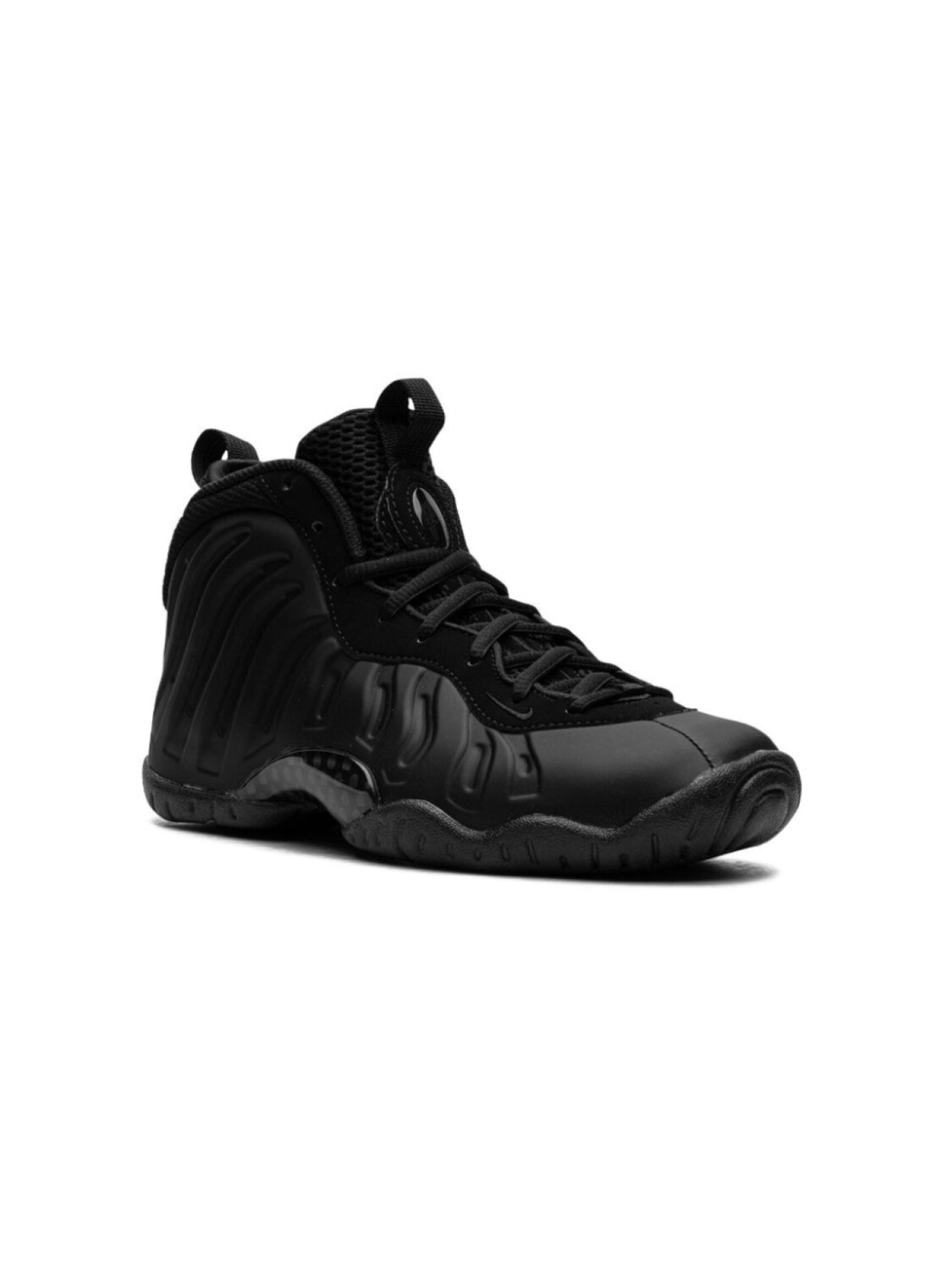 

Высокие кроссовки Little Posite One GS Triple Black Nike Kids, черный
