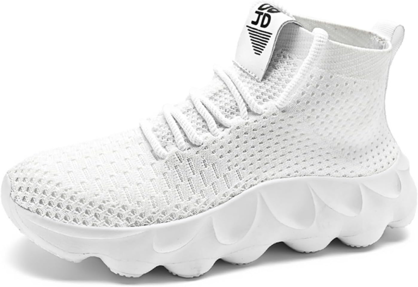 

Мужские красные вязаные кроссовки, стильная подошва как облако, повседневная обувь с дышащей сеткой, комфортные для ежедневной носки Aokisx