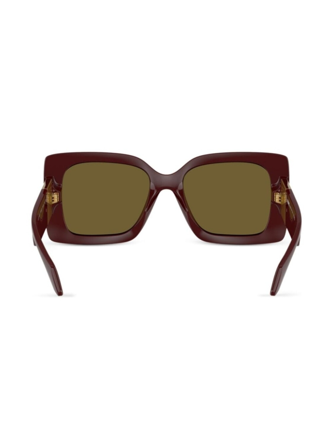 Солнцезащитные очки с декором Medusa Versace Eyewear, красный — фото 4