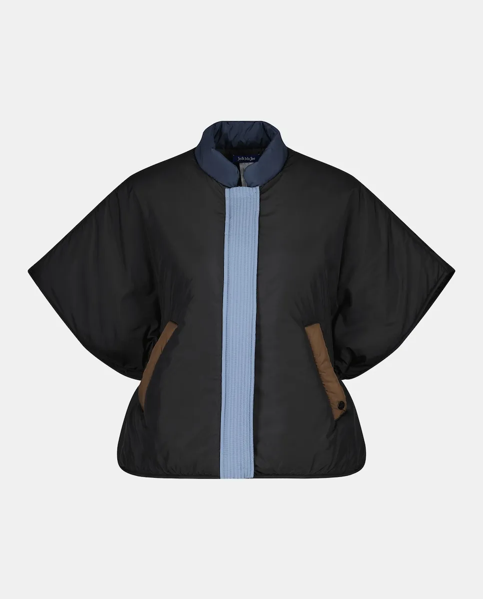 

Многоцветный кашемировый плащ Jo & Mr. Joe