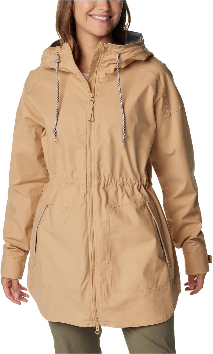 

Куртка Columbia Sage Lake Long Lined Jacket, цвет Canoe