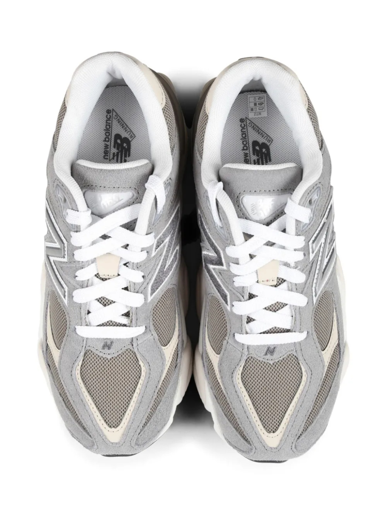 Кроссовки New Balance Kids 9060, серый — фото 4