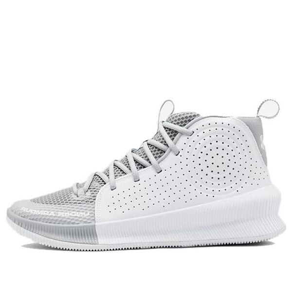 

Кроссовки jet grey/white Under Armour, серый