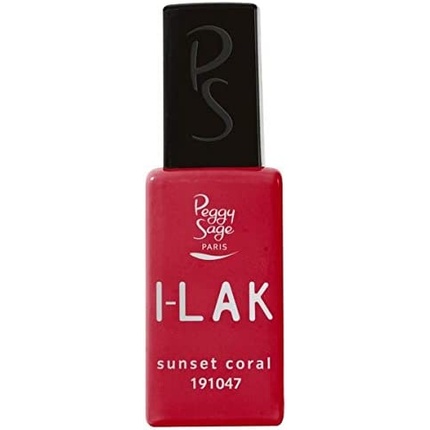 

I-Lak Soak Off Гель-лак Sunset Coral 11 мл, Peggy Sage