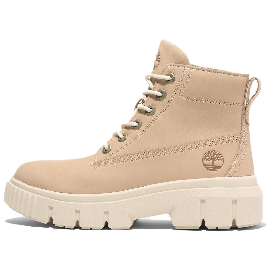 

Ботинки женские светло-бежевые Timberland