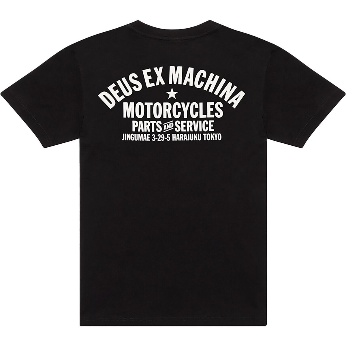 

Футболка Tokyo address Deus Ex Machina, черный