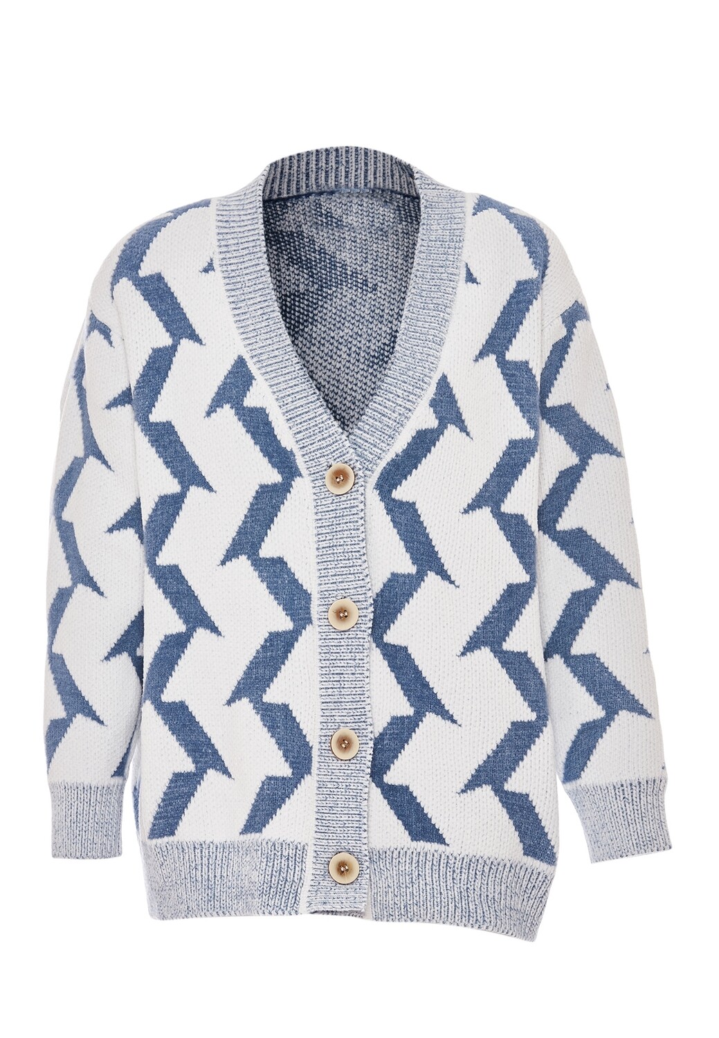 

Толстовка Poomi Strickjacke, синий