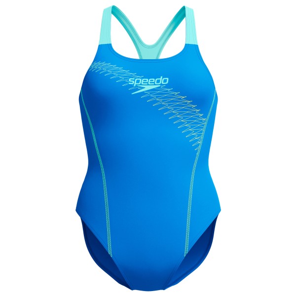 

Женский купальник с логотипом, 1 предмет Speedo, синий