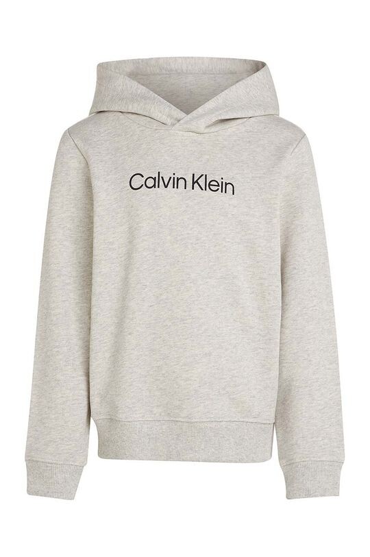 Детская хлопковая толстовка Calvin Klein Jeans, серый — фото 2