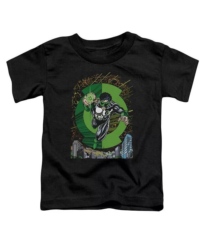 

Футболка с коротким рукавом для малышей Gl 51 Cover Baby-Girls Green Lantern, черный