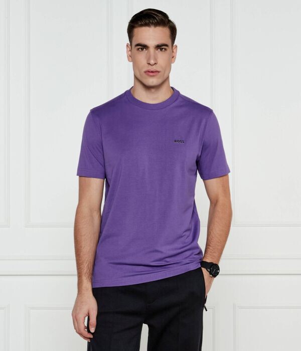 

Футболка Boss Green Regular Fit, фиолетовый