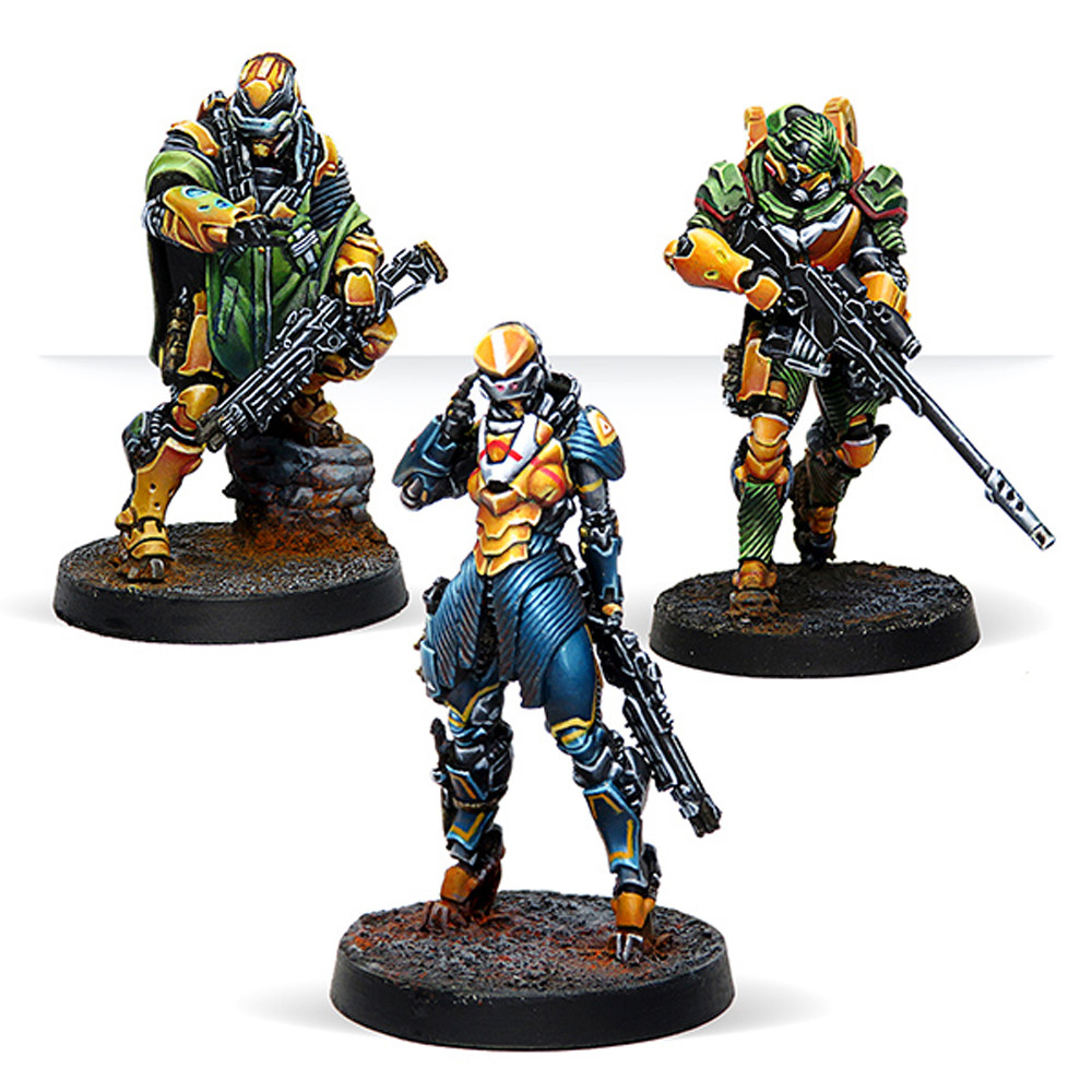 

Миниатюра Corvus Belli Infinity: Yu Jing - Invincible Army Expansion Pack