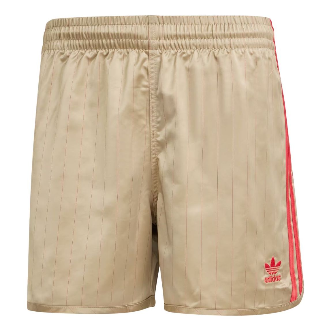 

Спортивные шорты adidas x David Beckham Originals 3-Stripes Shorts 'Hemp' JY1752, желто-коричневый