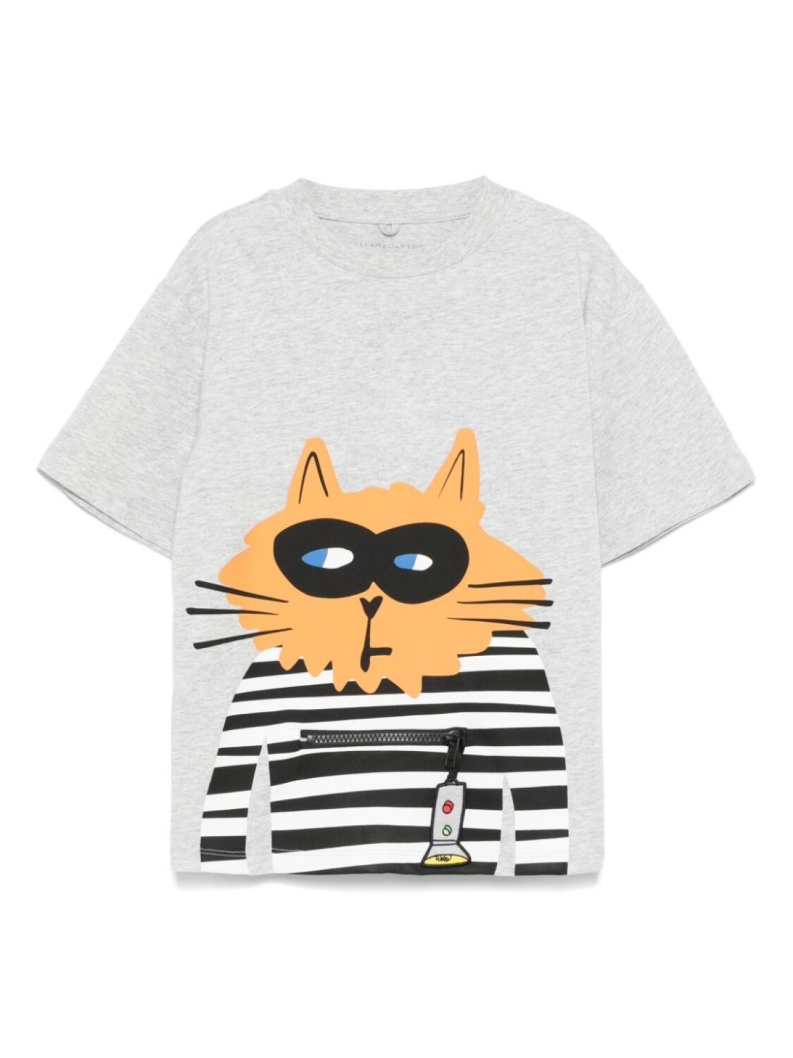

Stella McCartney Kids футболка с принтом, серый