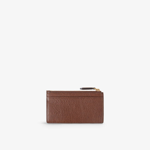 

Континентальный кожаный кошелек Mulberry, цвет oak