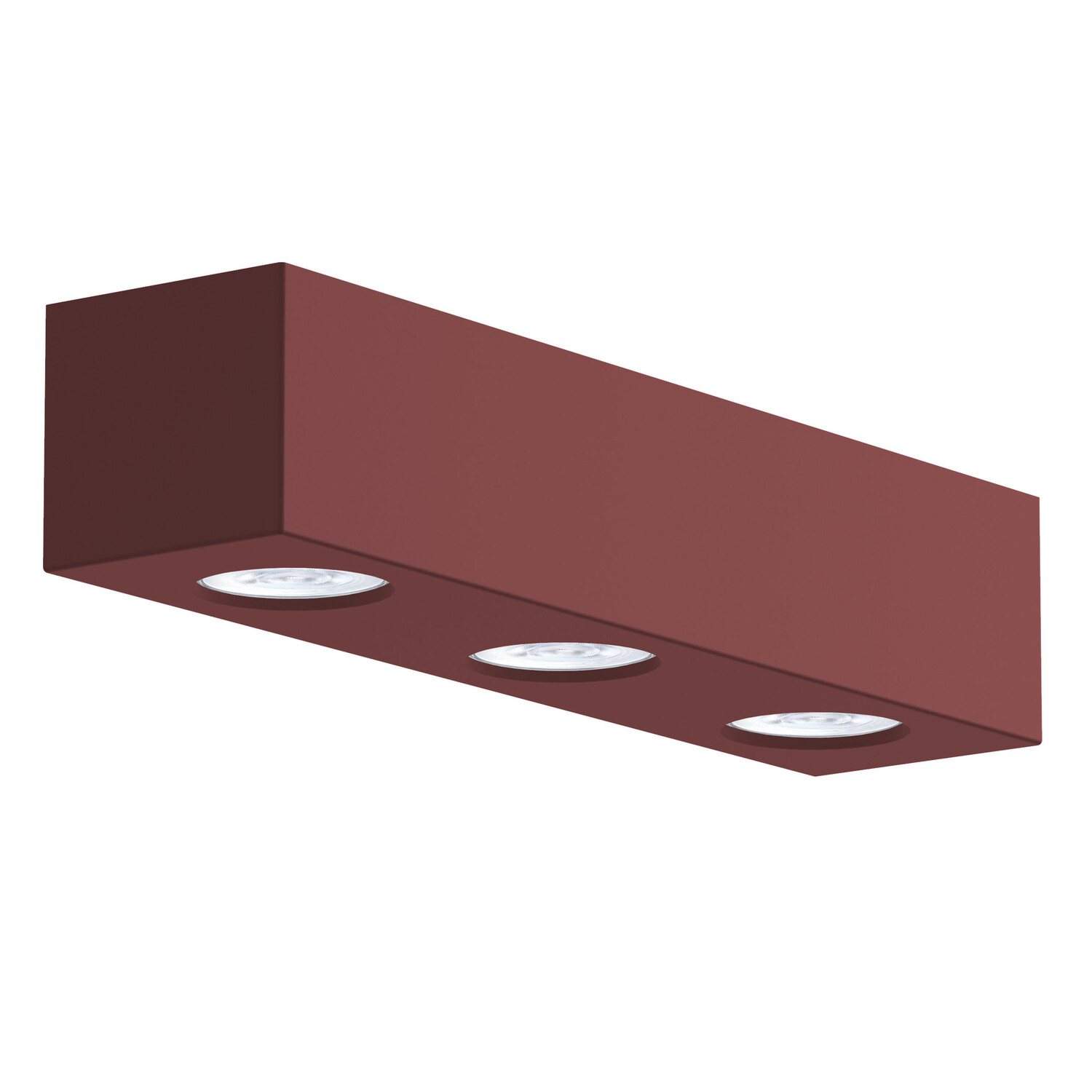 

Потолочный светильник Lumicom, 10x30x7 см, красный