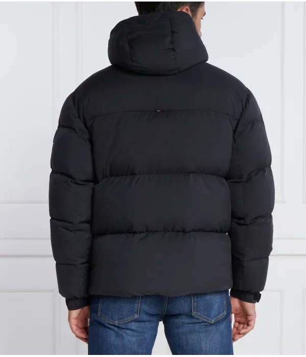 Пуховая куртка с капюшоном "Нью-Йорк" regular fit Tommy Hilfiger, темно-синий — фото 4