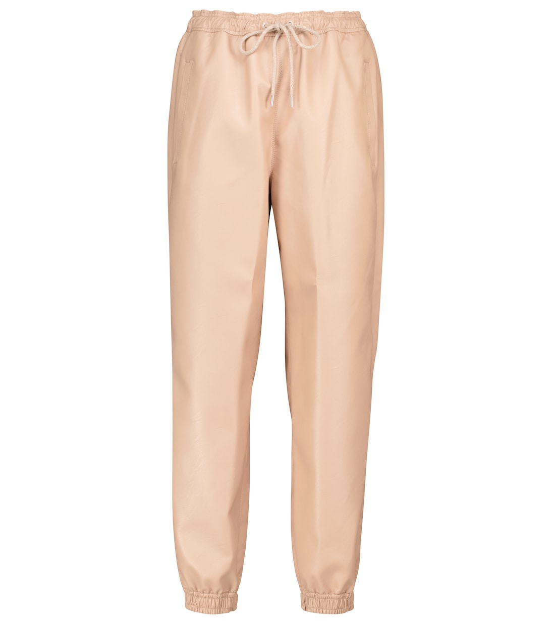

Спортивные штаны из искусственной кожи Stella McCartney, Dusty Rose