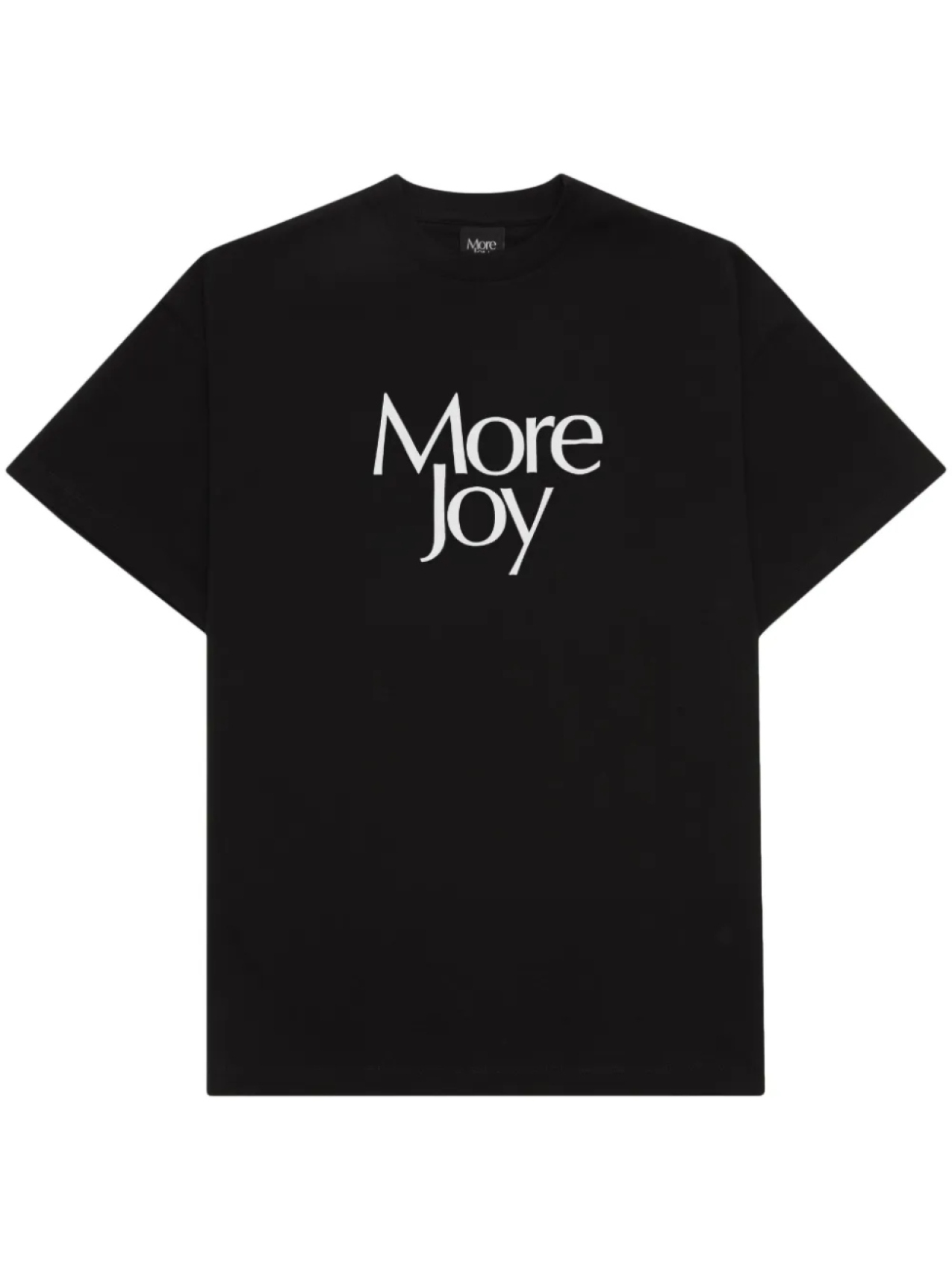 

Футболка из органического хлопка с логотипом More Joy, черный