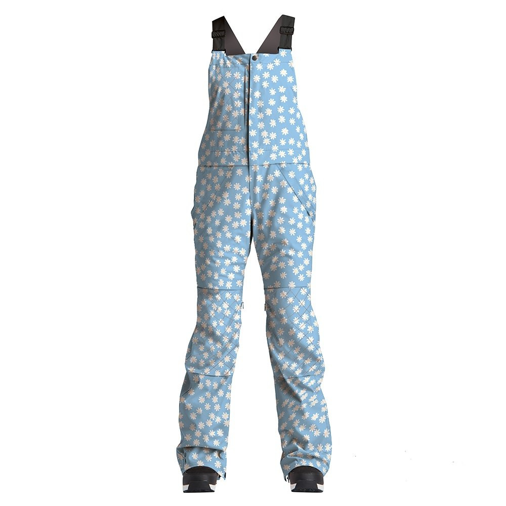

Женский сноубордический комбинезон Airblaster Hot Bib, Light Blue Daisy
