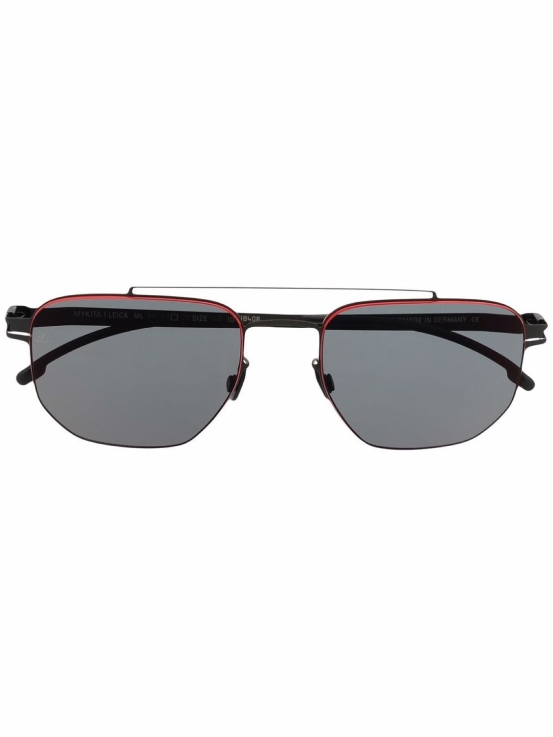 

Mykita солнцезащитные очки-пилоты, черный