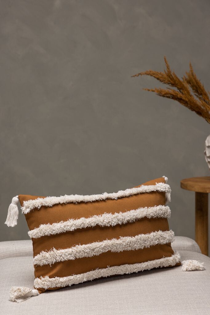 

Чехол на подушку Venture Home Элина Браун, коричневый