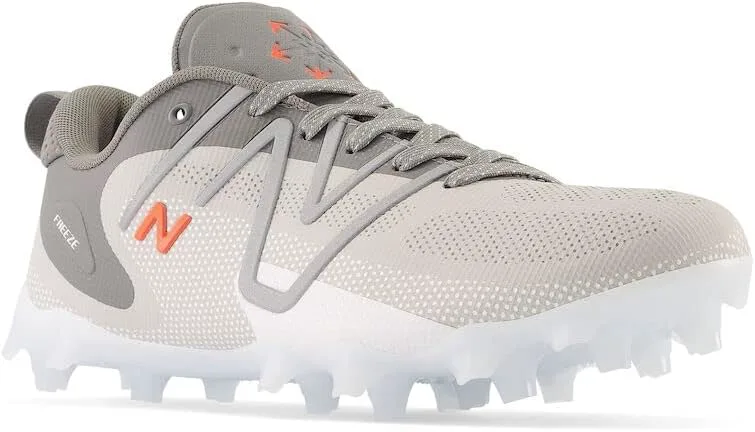 Мужские кроссовки для лакросса New Balance Freezelx V5, серый/белый — фото 3